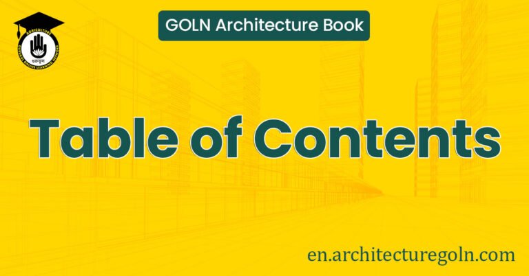 GOLN Architecture Book: Table of Contents